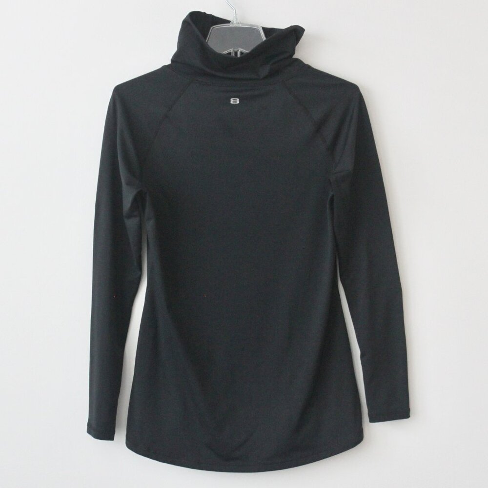 Layer 8 Black Performance Quick-Dry Turtleneck Pu… - image 6